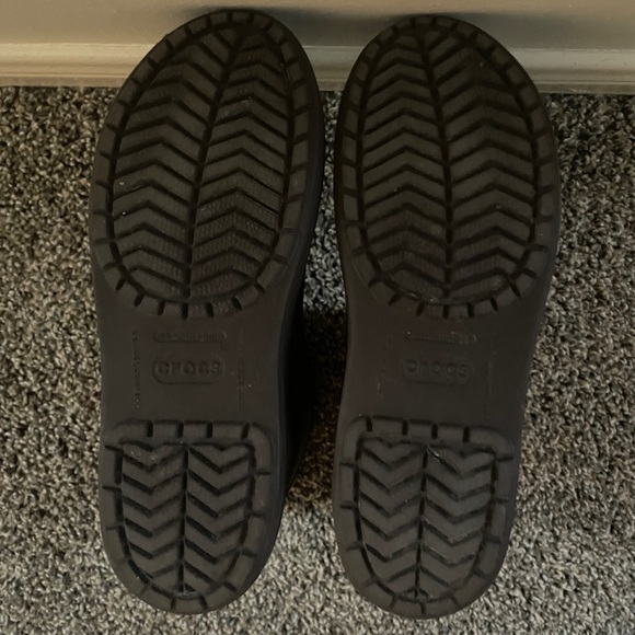 CROCS Dark Brown Rain Boots - Picture 6 of 8